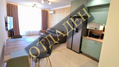 Обзаведен апартамент с две спални и две бани. Паркомясто! ж.к."Изгрев", гр.Бургас