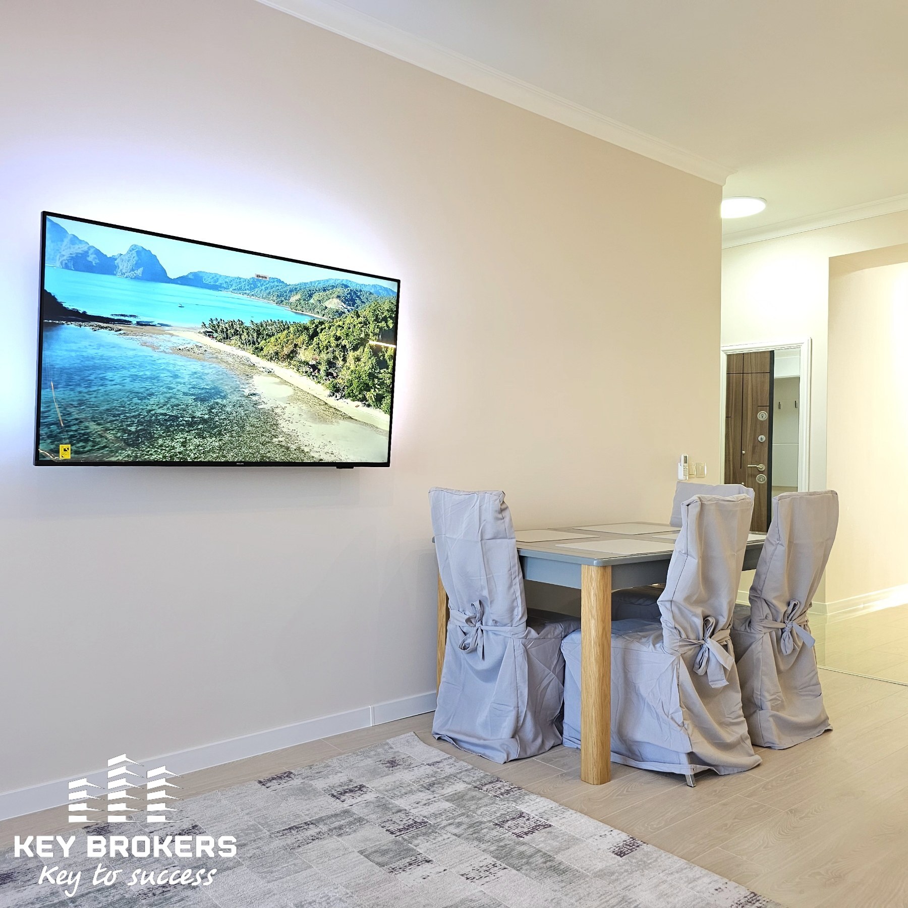 Обзаведен апартамент с една спалня, подово отопление. Панорама море! ж.к."Изгрев", гр.Бургас - Image 4